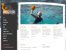 Tablet Screenshot of mowaterpolo.com